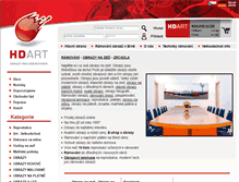 Tablet Screenshot of hdart.cz